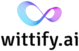 Wittify AI Logo - Vertical - Transparent - Light Background